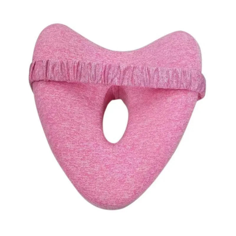 TraumNova® Orthopädisches Beinkissen aus Memory Foam – Ergonomisches Kniekissen für Seitenschläfer, Schwangerschaft & Rückenentlastung
