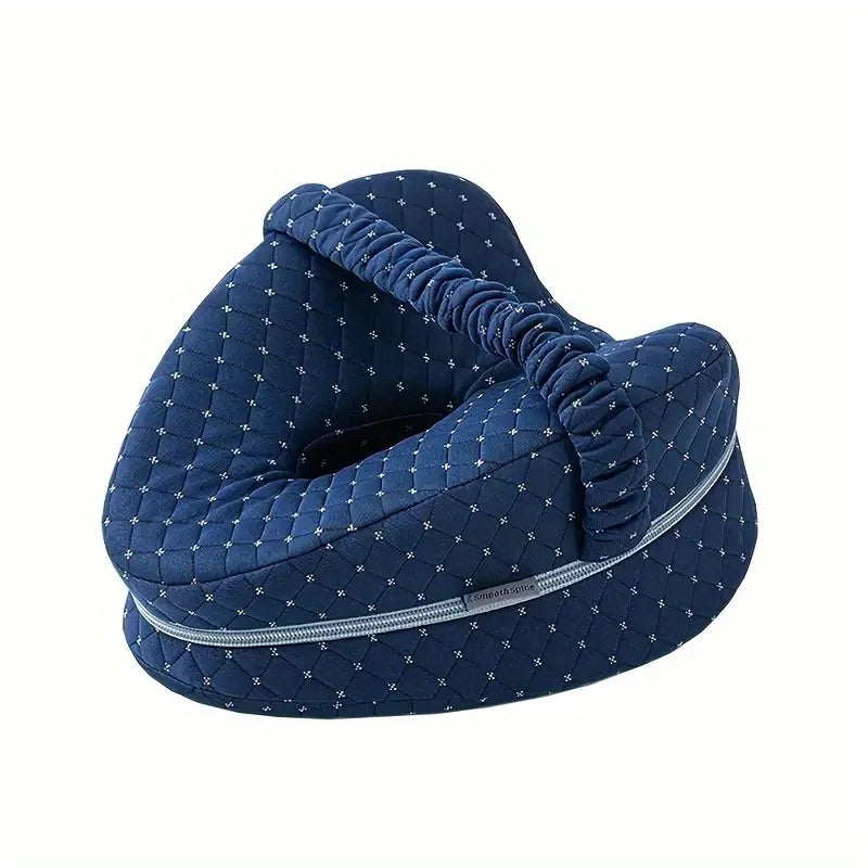 TraumNova® Orthopädisches Beinkissen aus Memory Foam – Ergonomisches Kniekissen für Seitenschläfer, Schwangerschaft & Rückenentlastung