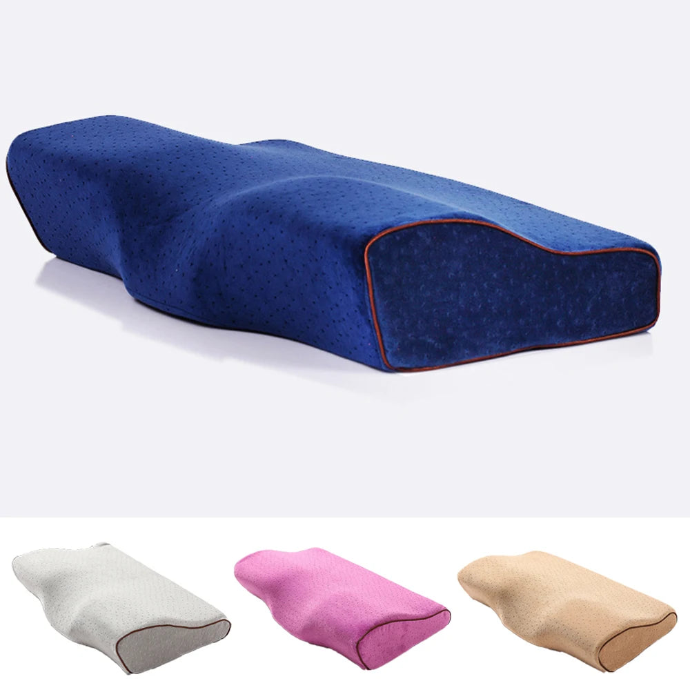 TraumNova® Samtiger Kissenbezug für das ergonomisches Schlafkissen